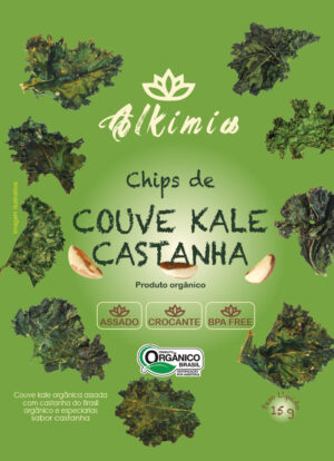 Kale + Castanha do Brasil - 15g - Orgânico - Assado
