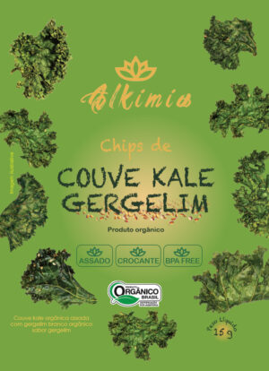 Kale + Gergelim - 15g - Orgânico - Assado